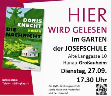 Hanau liest ein Buch - auch bei uns!